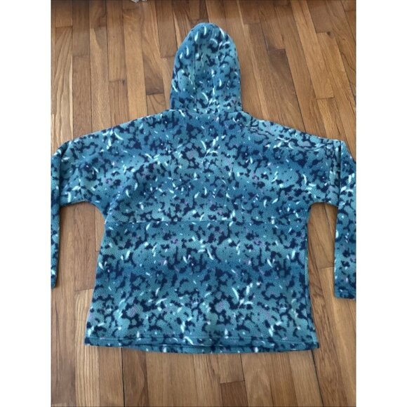 L. L. Bean Youth Fleece 1/2 Zip Pullover Hooded Size L - Picture 6 of 6